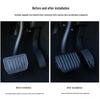 Metal Upgraded Pedals for Tesla Model Y & 3 - Accelerator, Brake, Rest