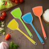 Цветная высокотемпературная силиконовая лопатка - антипригарная кухонная утварь