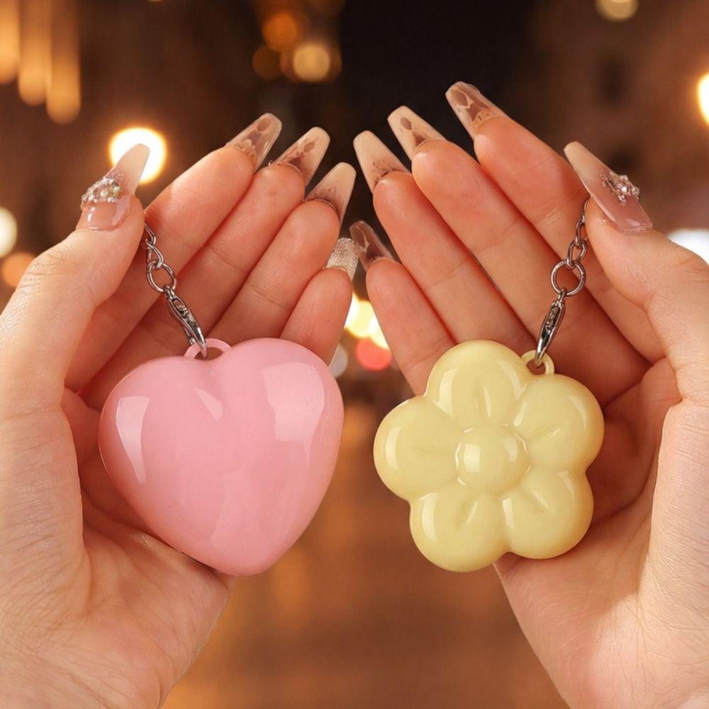LED Light Keychain Light Touch Control Light Keychain Portable Mini Touch Light  Bedroom Use