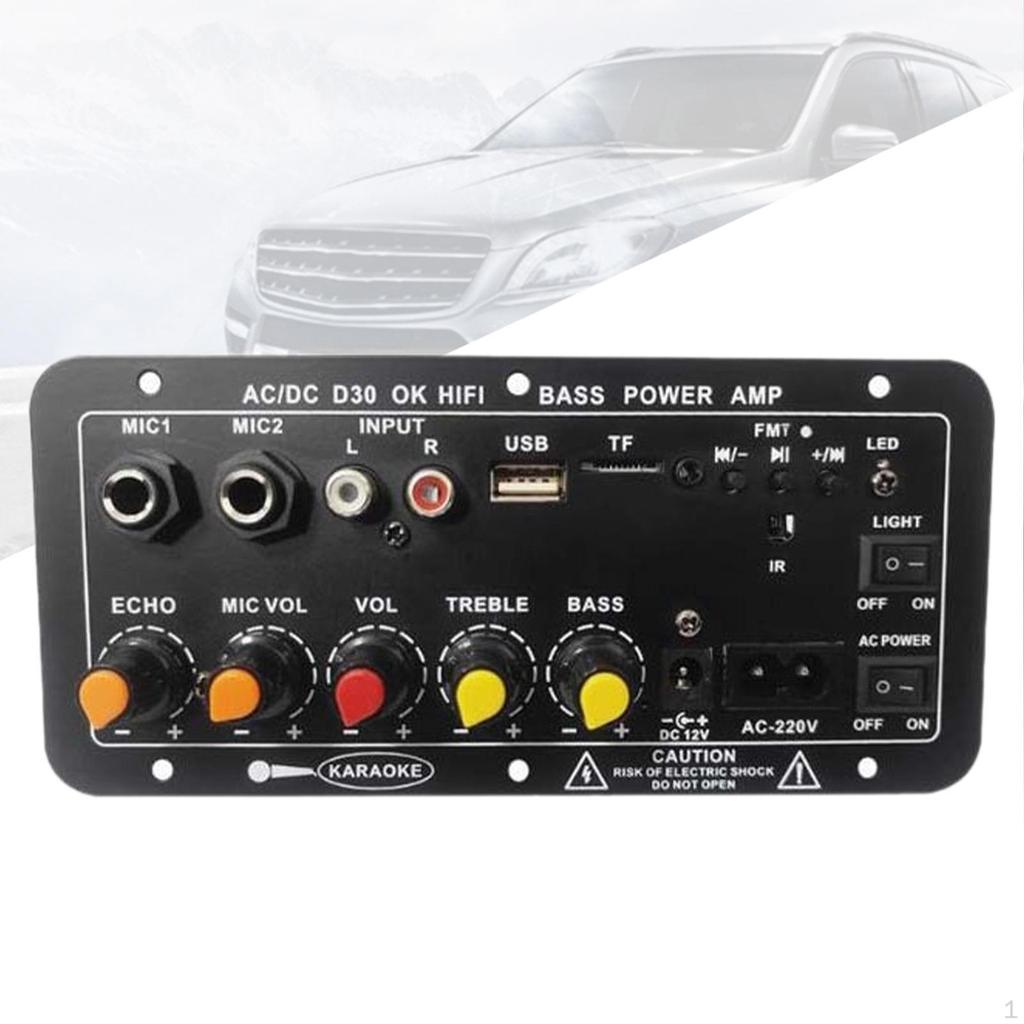 Car Amplifier Board US Adapter with Power Cable