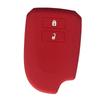 ZIAN Чехол для смарт-ключа Toyota Hiace 2 кнопки Силиконовый чехол для ключа Специально разработанный (МОЙ-FTHS2J) (красный)