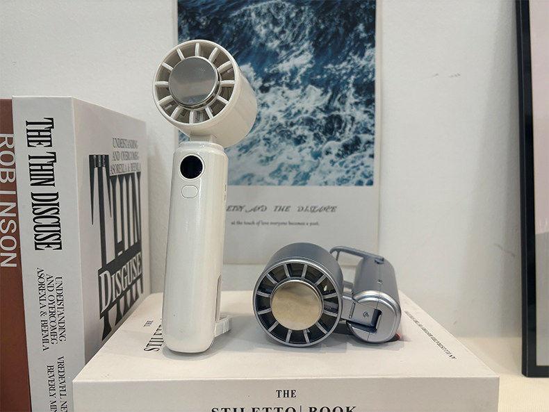 High-Speed Portable Handheld Cooling Fan with Long Battery Life