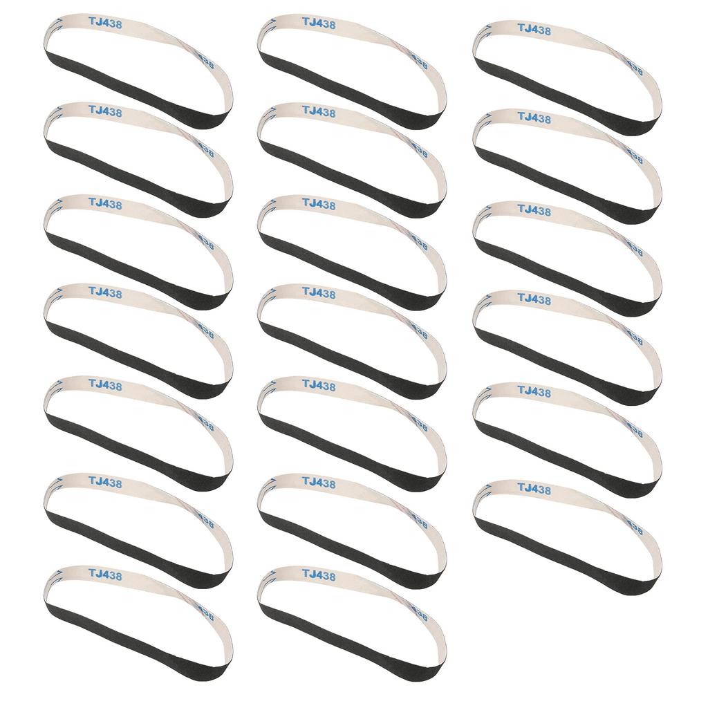 Набор из 20 абразивных наждачных лент для шлифовки и полировки