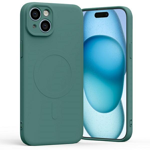 Etui do iPhone 15 Plus Mercury MagSafe Zielone
