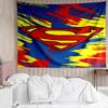 SUPERMAN Print Tapestry, Backdrop, Easy Setup, Ideal for Bedroom, Office & Living Room, with Aesthetic Wall Hanging Decor.