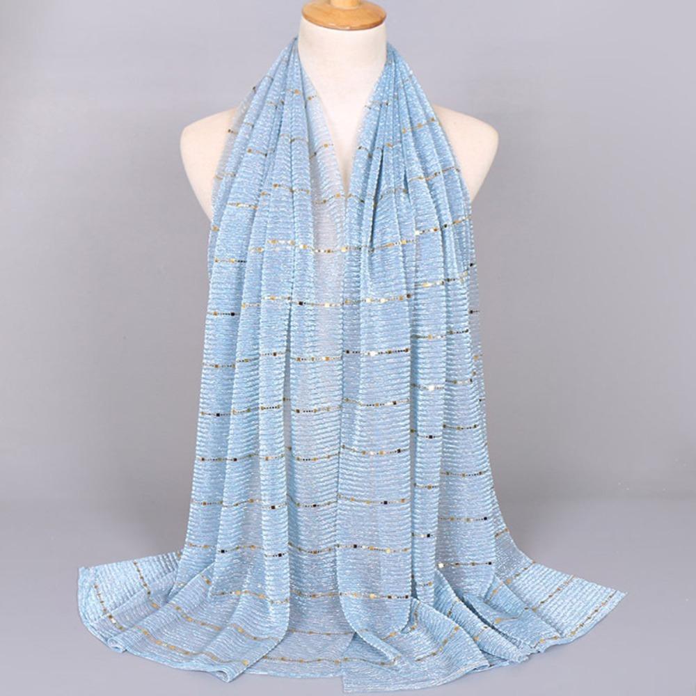 Female Shawl Solid Color Silk Scarf New Scarves