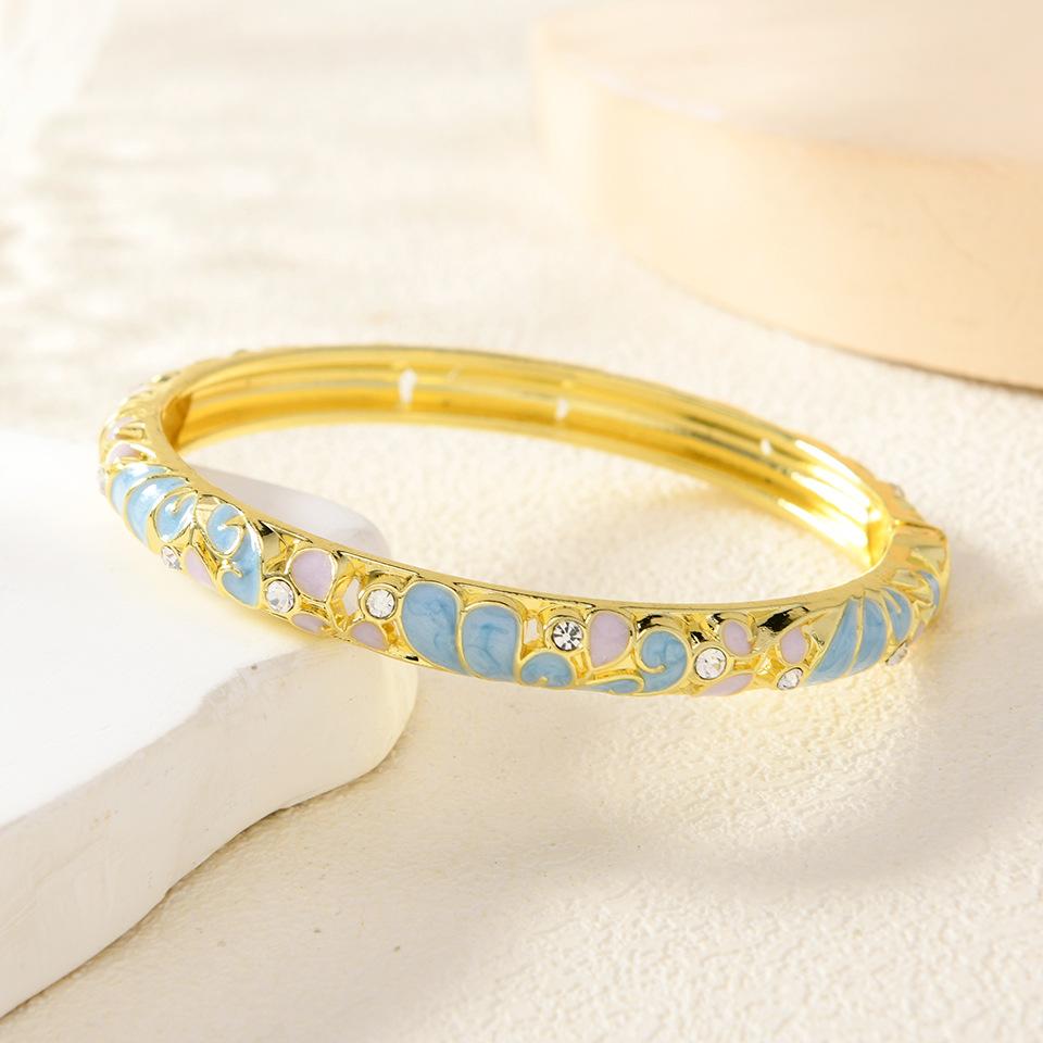 Light Luxury Style Enamel-plated Macaron Color Jewelry