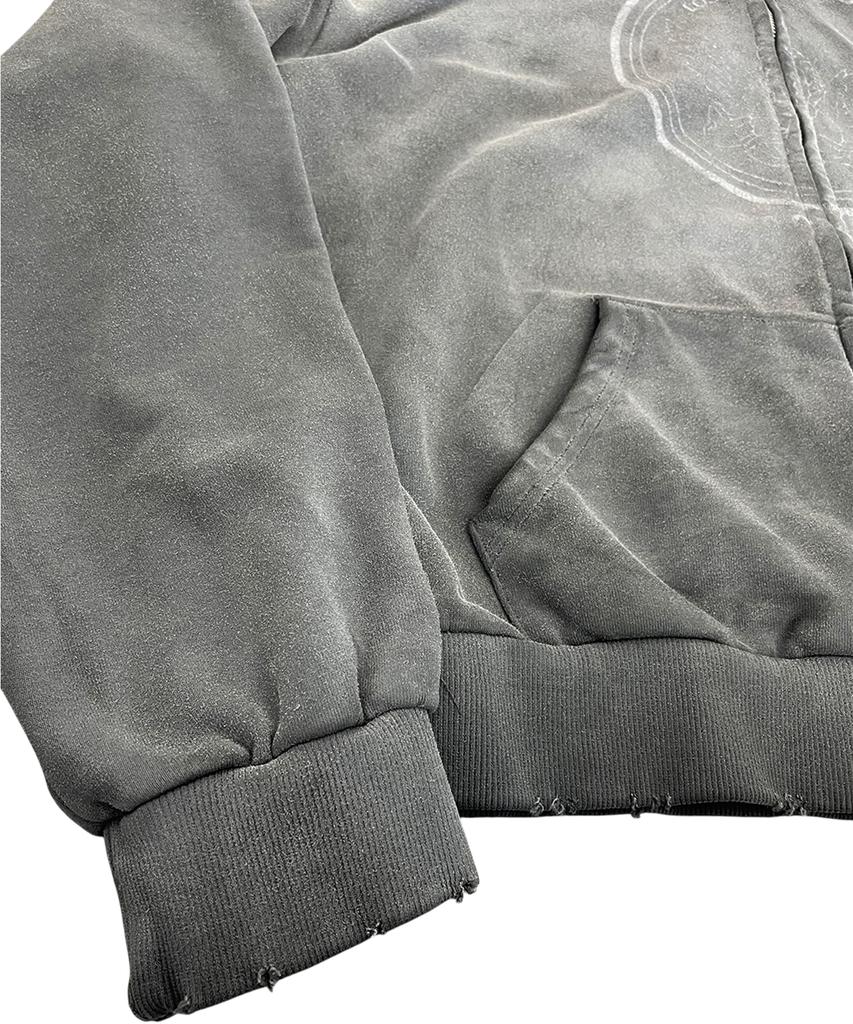 Losttownsupply Angel Hoodie Zip-Up