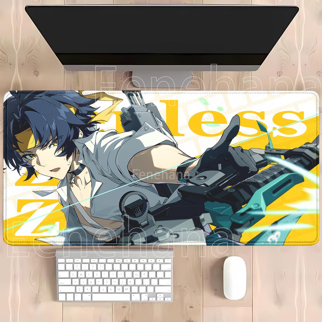 Promeia Hoshimi Miyabi Ye Shunguang HD Печать Коврик для мыши Zenless Zone Zero Zzz Клавиатура Настольные коврики Аниме Девушки Оверлок Коврик для мыши