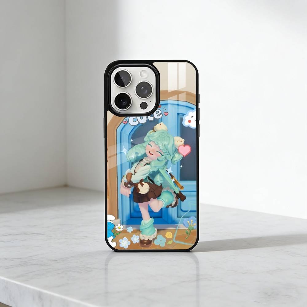 H-Heartopia Couples Print Phone Case For iPhone17,16,15,14,13 Plus,Pro Max Magnetic For Magsafe Wireless Charging