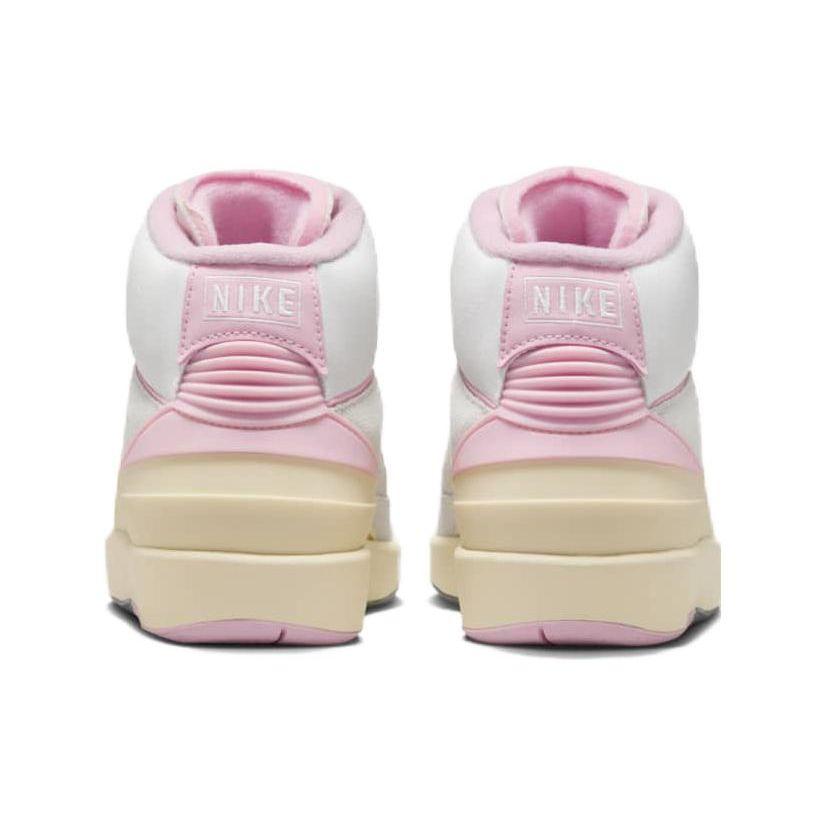 Air Jordan 2 Retro Soft Pink Women Sneakers White Summit-White Gym-Red FB2372-100