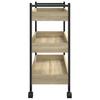 Kitchen Trolley Sonoma Oak 50x30x70 cm Particleboard