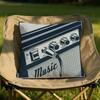 Retro Speaker Piano Rock Cushion Cover Soft Reversible Durable Pillow Cover MultiScene Use for Home Car Daily Comfort