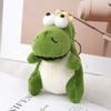 Adorable Cartoon Dinosaur Plush Toy Soft Stuffed Animal Keychain Cuddly Gift