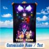 Beach Towel Custom Name Text, Quick Dry Large Towel For Beach HomeUndertale