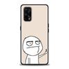 Забавный человечек средний палец Fucek чехол для Realme C21Y C21 C25 C20 C15 C12 C11 GT Master Neo Neo2 5G Fundas Capa силиконовые мягкие чехлы