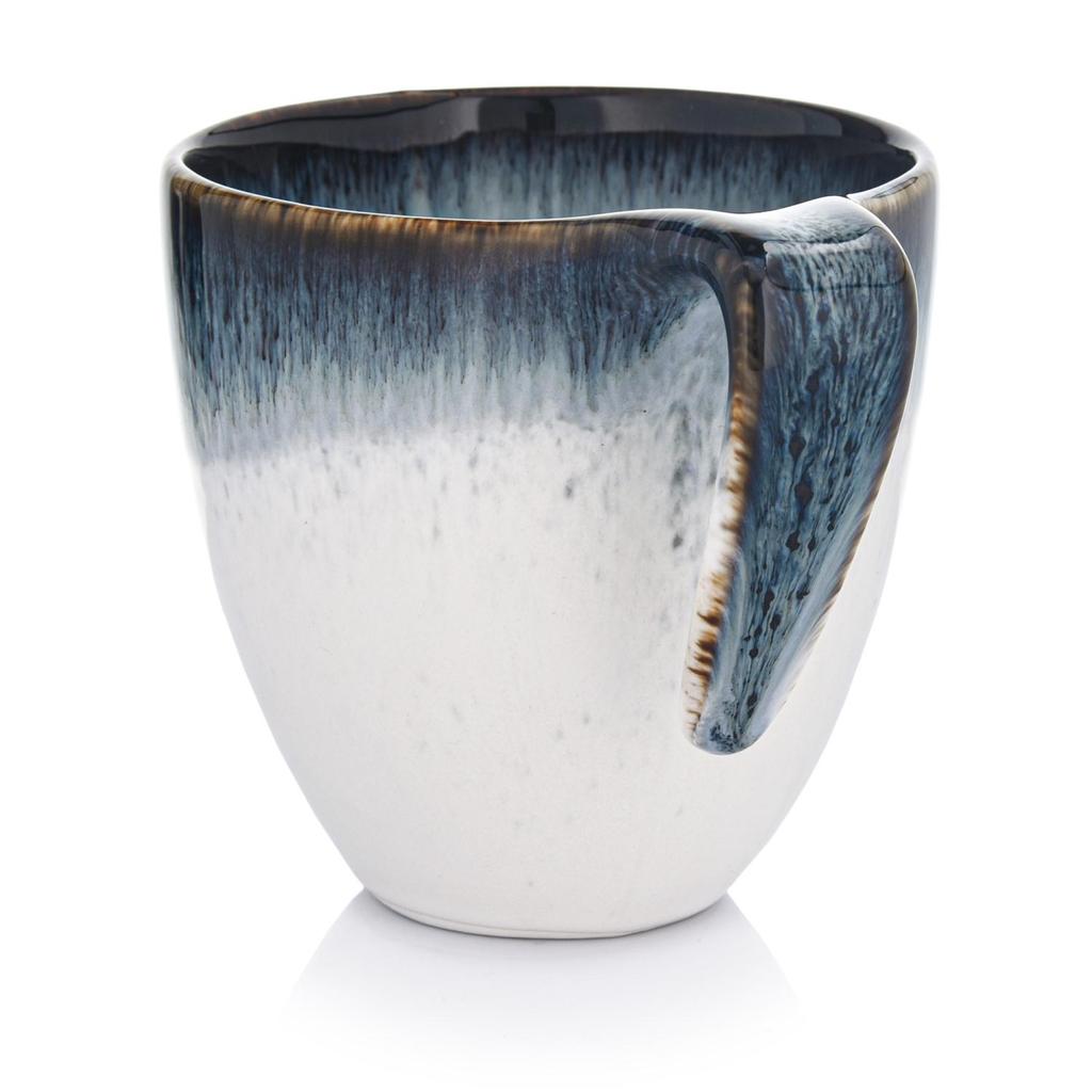 Stylish Porcelain Mug , Dishwasher & Microwave Safe, Time Dim DUKA