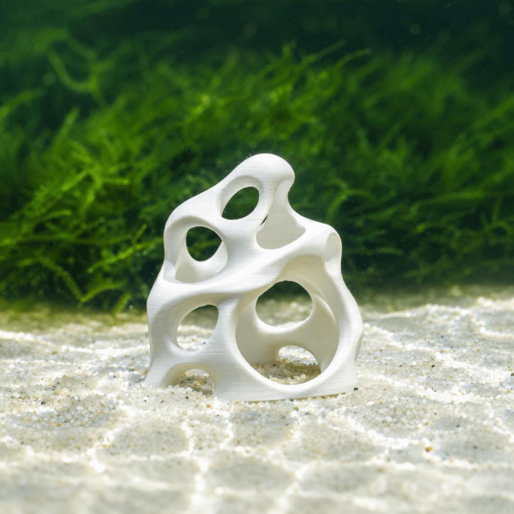 Natural Look Fish Shrimp Breeding Shelter 3D Printed Aquarium Hiding House  Micro Landscape