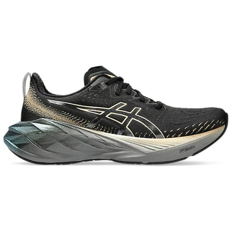 Asics Novablast 4 Platinum Black Champagne Men Sneakers 1011B924-001