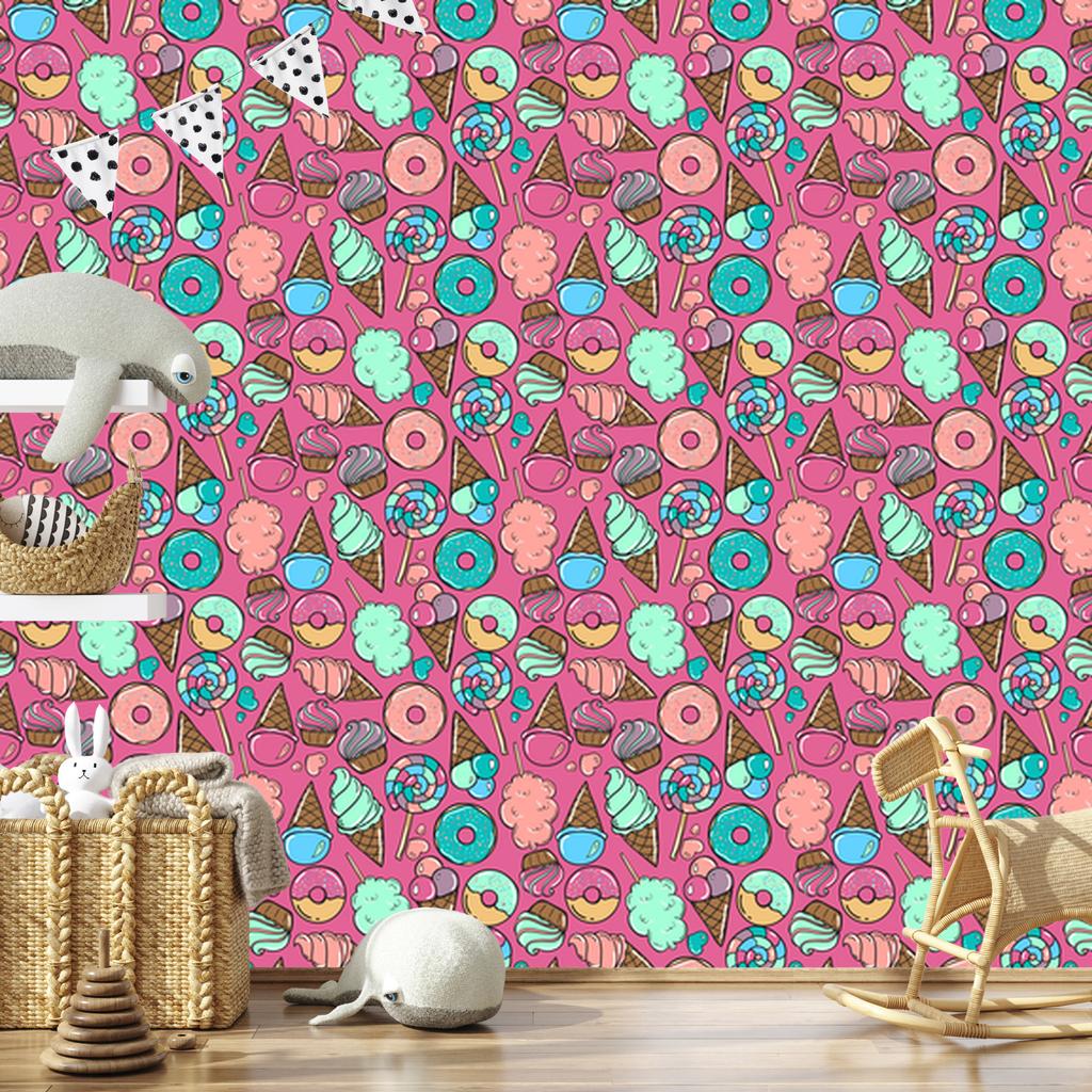 Wallpaper Decorative pattern for living room and bedroom 50x1000
