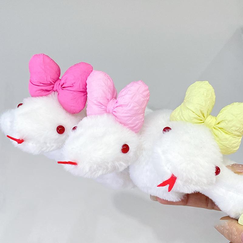 Мультяшная маленькая змея, плюшевая, хлопающая, круглая, аниме-игрушки, кавайные, мягкие куклы, забавная, креативная, змея, кукла, подарок на день рождения для детей