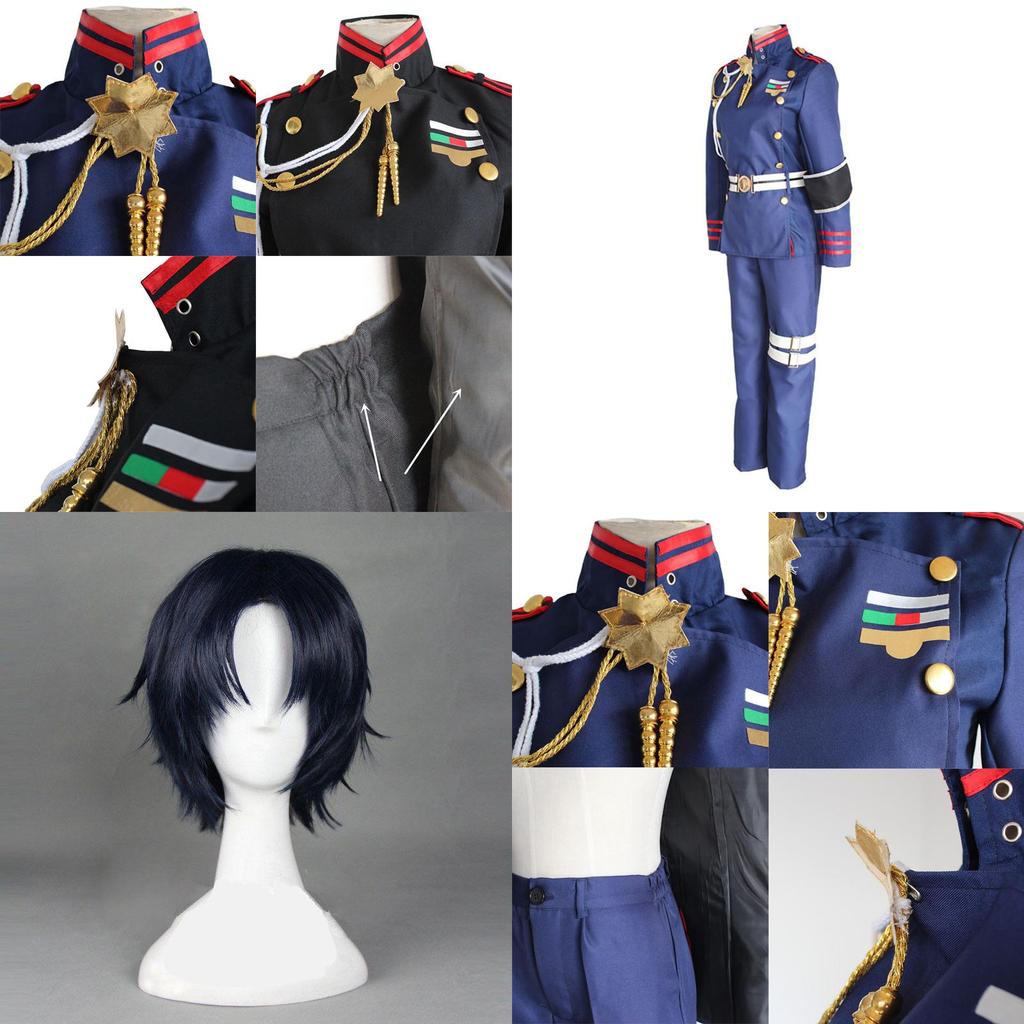 Костюм для косплея Гурена Ичиносе премиального качества, полный комплект для Серафима Конца