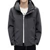 Men's Outerwear Spring and Autumn Season Jacket Men's Autumn Spring and Autumn Charge Men's Hooded Windbreaker Men