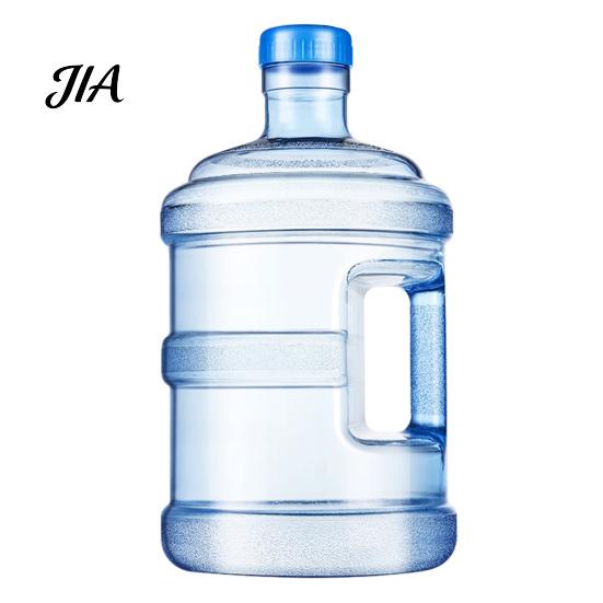 Пластиковый кувшин для воды пищевого качества с ручкой и крышкой, многоразовый диспенсер большой емкости, прозрачная бутылка с удобной ручкой для дома и офиса