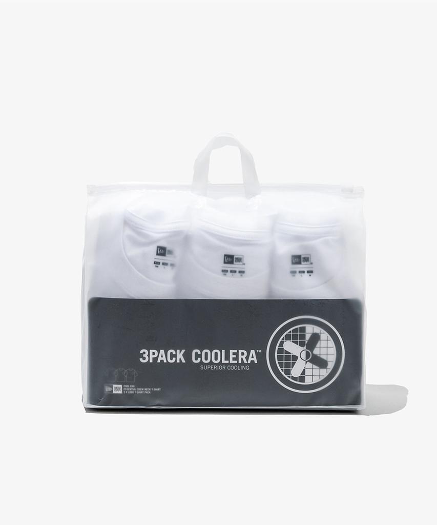 NEW ERA Essential 3-Pack Pocket Short Sleeve T-Shirt White