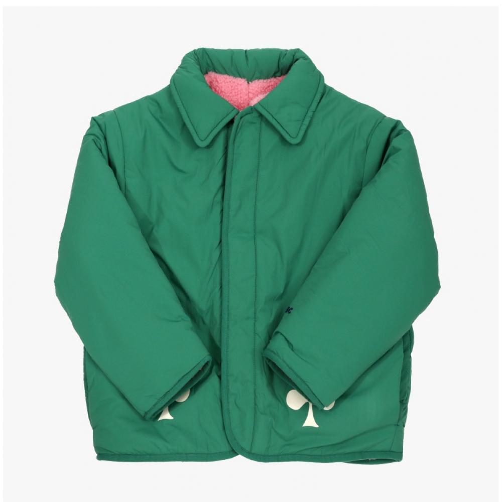 Детская двусторонняя флисовая куртка Bobo Choses Clover B225ac121