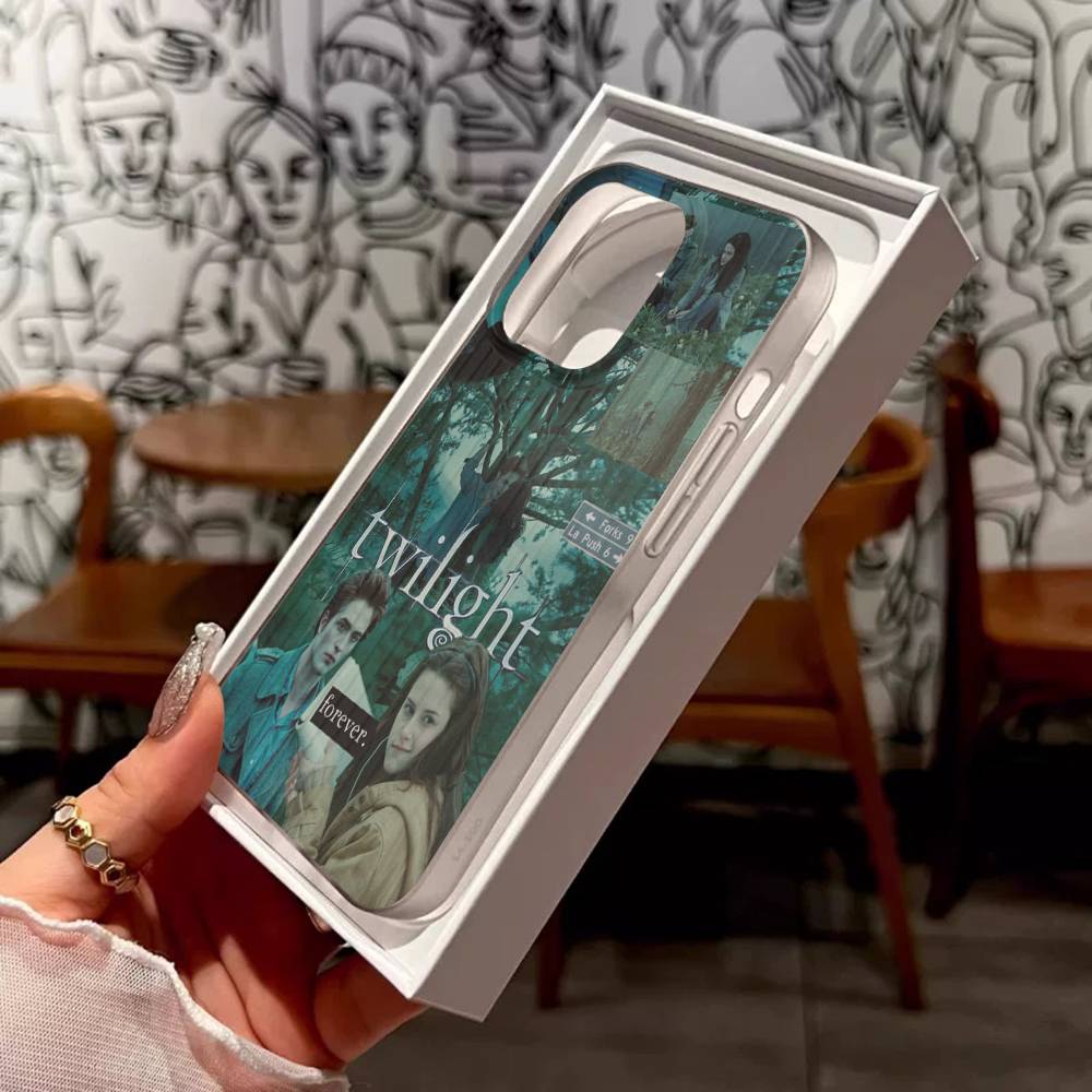 ТВ Сумерки Изабелла Эдвард Каллен Для IPhone 17 16 15 14 Plus 13 12 11 Pro Max С противоударным защитным чехлом для телефона