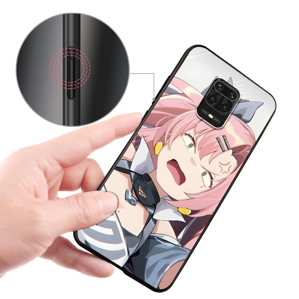 Чехол ZZZ Zenless Zone Zero для Xiaomi Redmi 10 10C 9C 9A 9i 9 Prime 9T 12 12C 10A K40 Pro Черный Мягкий ТПУ Сумка-чехол для мобильного телефона