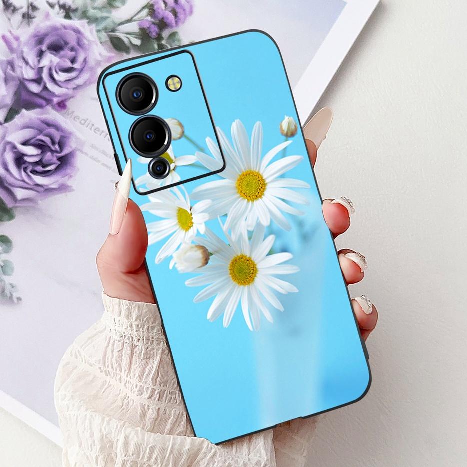 Чехол для Infinix Note 12 G96 X670 Стильный painted чехол Мягкий ТПУ чехол для телефона Для Infinix Note 12 Pro 5G X671B Note12 Turbo Fundas