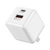 Компактное быстрое зарядное устройство Ice Cube PD20W+QC3.0 с разъемами A+C, стандартами UK/EU/US и совместимостью с TYPE-C