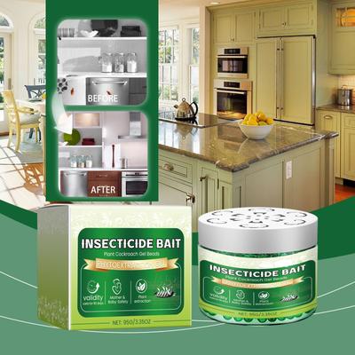 Гель от тараканов Идеальное решение для контроля тараканов для всех помещений, Длительного действия и простой в использовании, Натуральные ингредиенты растительного происхождения