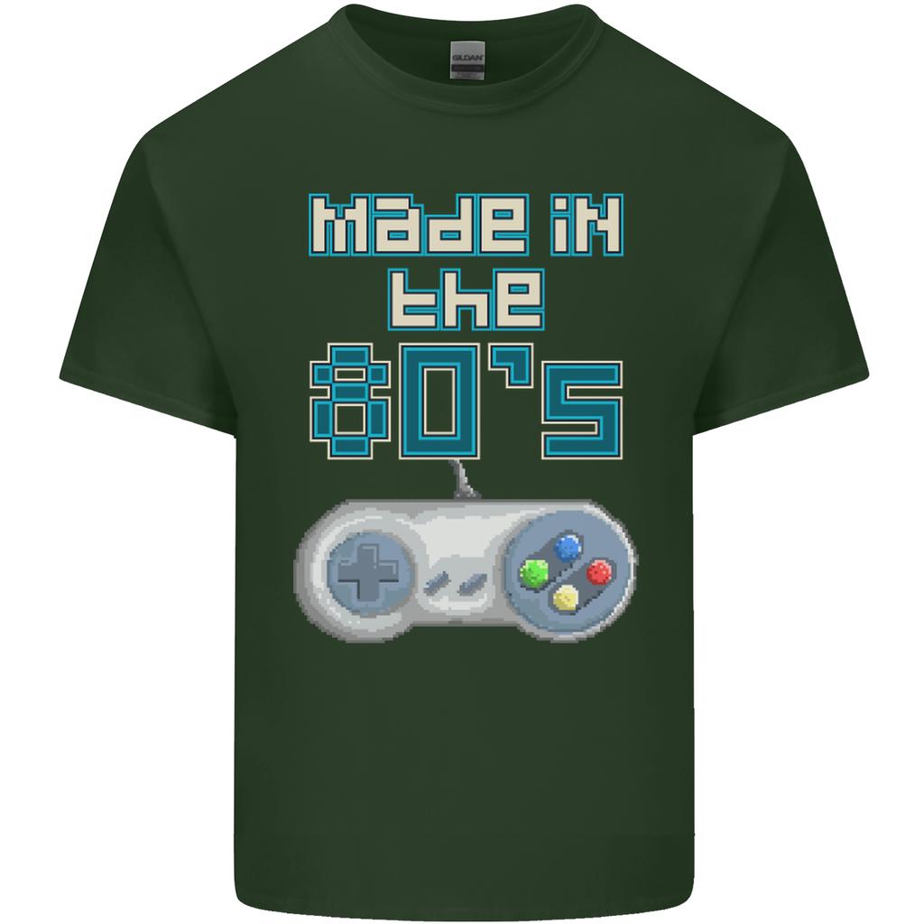 Made in the 80s Funny Birthday Retro Unisexs Light Cotton TShirt