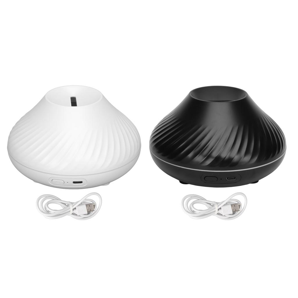 Flame Diffuser 130ML USB Power Colorful Anti Slip Base Auto Off Desk Humidifier for Family