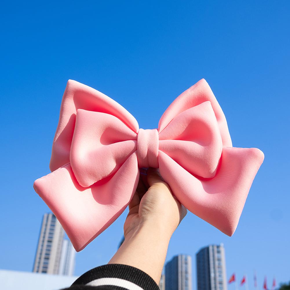 Электрический велосипедный шлем милый бант моделирование декор универсальные фитинги шлемы бант автомобиль бант хлопковые велосипедные аксессуары электрический H0A0