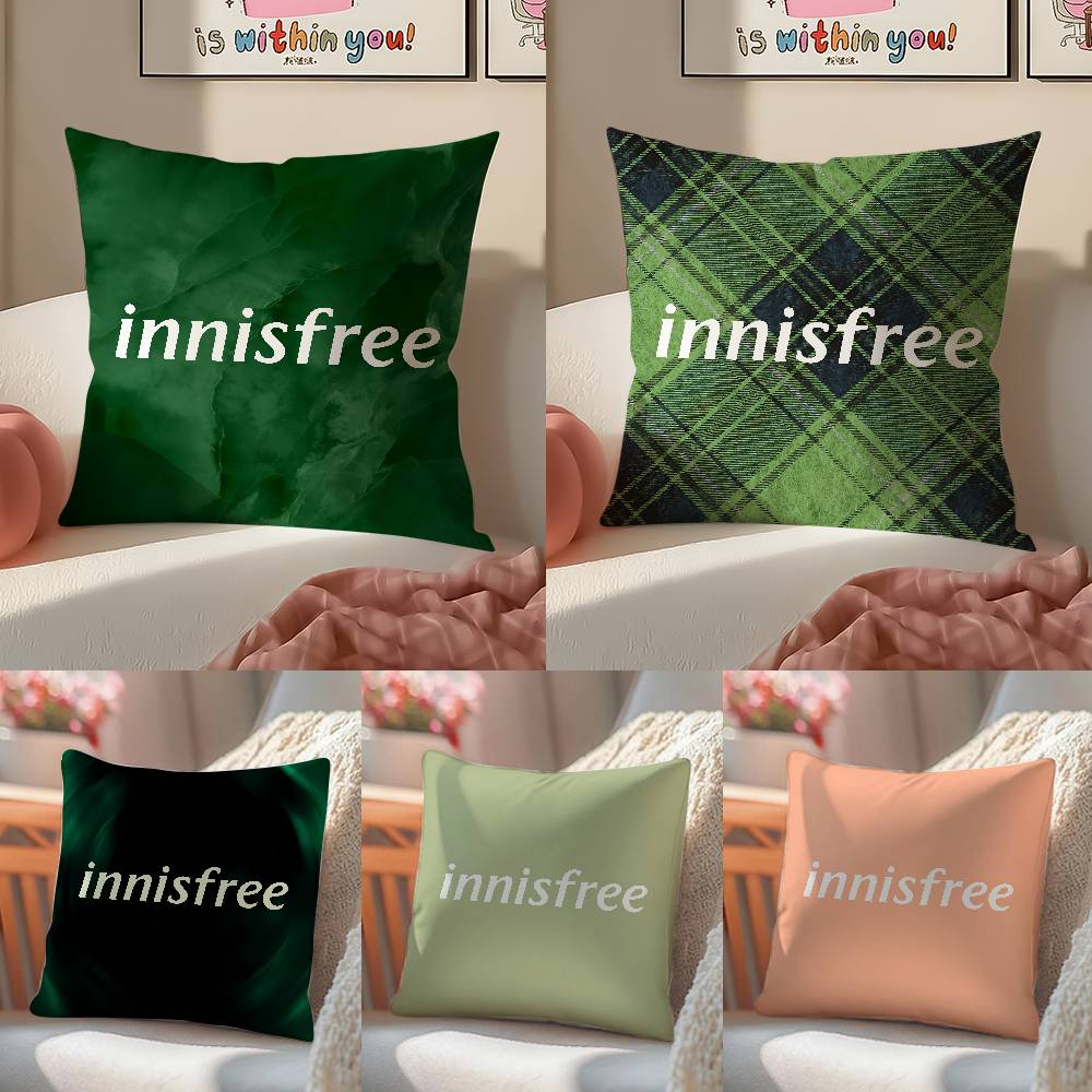 Натуральный и тихий стиль сдержанности - Наволочка Innisfree Уютная диван-кровать Шелковистая элегантная Невидимая молния Декоративная наволочка
