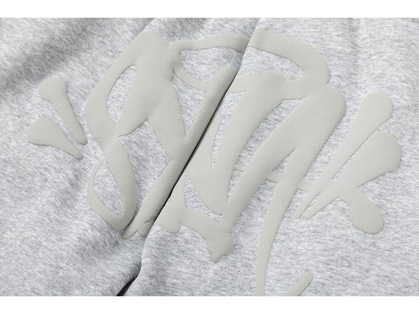 Мужской хип-хоп уличный комплект Synaworld: Худи с круглым вырезом и подкладкой из флиса и свободный спортивный костюм