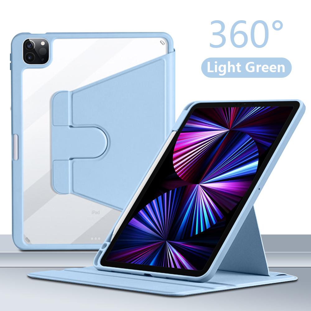 Чехол 2021 Air 5 4 для Ipad Pro 13 11 12,9 2022, чехол для Ipad Air 11 2024 Mini 6 10,2 8, 9, 9, 10 поколения, аксессуары с вращающимся на 360° корпусом