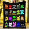 1pc SPRUNKI1 Theme Blanket - Digital Print, Polyester, Cozy for All Seasons, Perfect for Outdoor, Camping, and Travel