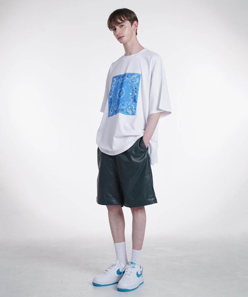VERSE ONE Футболки с логотипом Paisley White/Navy