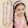 Boho Style Braided Hair Ribbon Organza Lace Hair Accessories Cute Girls Hair Headband  Dress Up