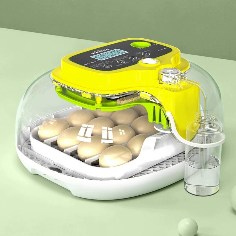 Automatic Egg Incubator M16Pro 16 Eggs Ovoscope LED Humidity 45W