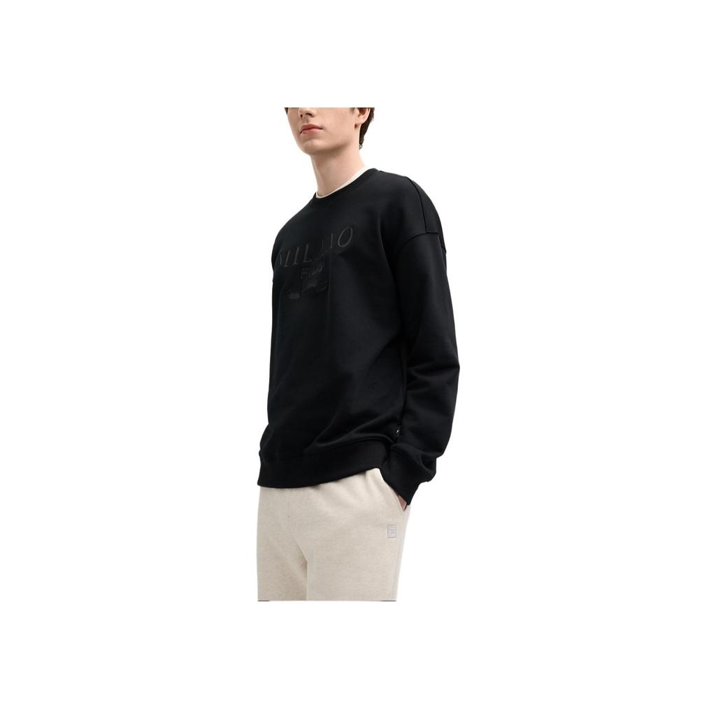 Новая коллекция FILA MILANO Свитшот мужской Иссиня-черный F11M515201FBK