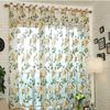 Romantic Floral Tulle Voile Door Window Curtain Drape Panel Sheer Scarf Valances
