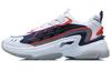 Li Ning Nebula OG Cushioning Slip Resistant Abrasion Resistant Lightweight Low top Casual Shoes Men's White Blue AGCR005-5