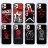 R-Rage A-Against T-The M-Machine Чехол-накладка для iPhone 17 16 Pro Max Air 15 14 13 12 Mini Plus 11 Жесткий PC+TPU