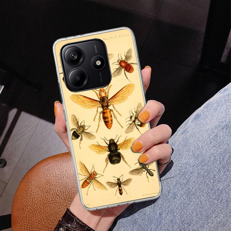 Bugs Bees Scientific Decomposition Phnoe Case for Phnoe Case for Xiaomi Redmi Note 15 14 14S 13 Pro Plus 12 12S 11S 11E 10S 10 1